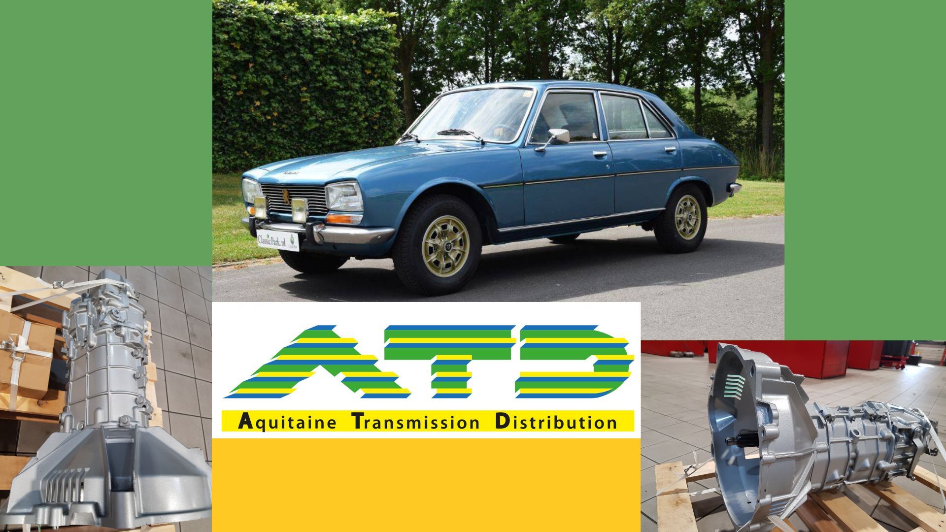 Une belle Peugeot 504 de 1976