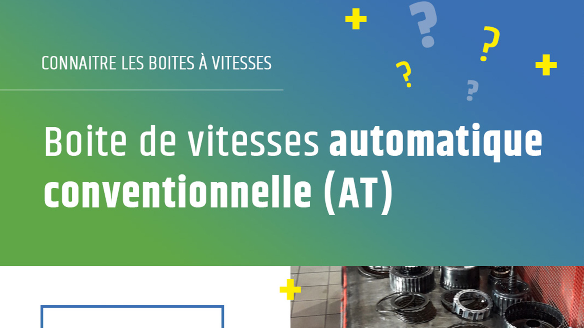 Les avantages de la boîte de vitesses automatique conventionnelle