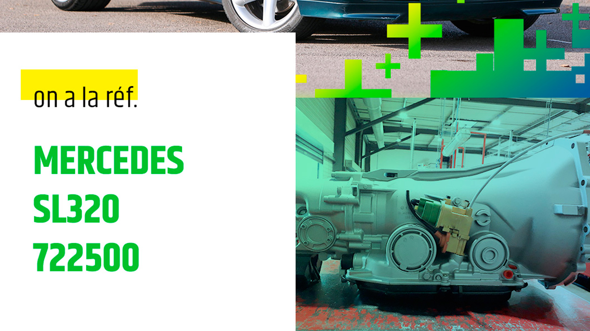 Mercedes SL320 722.5 : confort et fiabilité à la pointe